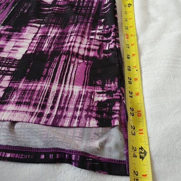 Purple Tunic with Tie Waist - Picture 8 of 8